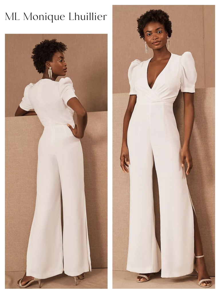 Ml Monique Lhuillier Almena Jumpsuit